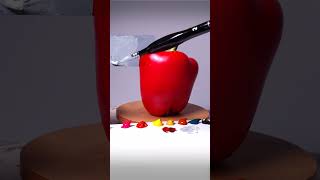 How To Paint Pepper Illusion Art