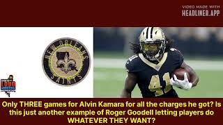 Kamara should've been suspended longer?