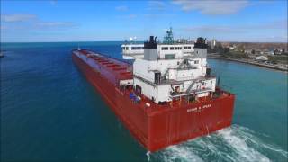 Edgar B.  Speer - Upbound  Port Huron, Michigan  4-12-2016