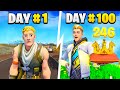 I Played Fortnite for 100 Days