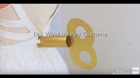How to Create a Wind Up Key for a Costume