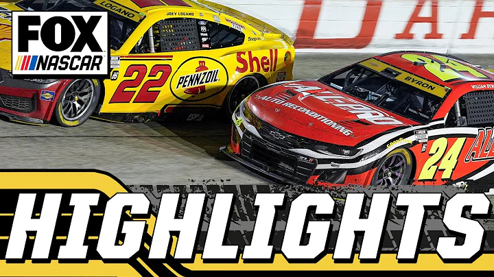 NASCAR Cup Series: Cook Out Southern 500 Highlights | NASCAR on FOX thumbnail