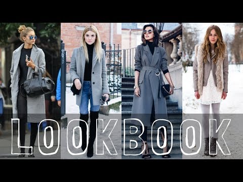 Video: Sådan bæres og kombineres en grå frakke