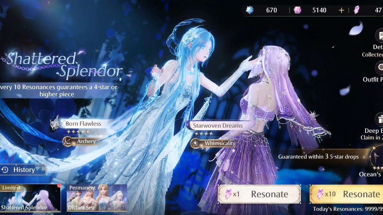 Infinity Nikki Born flawless Pulling + 1st Evolution 