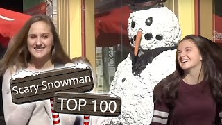 TOP 100 Scary Snowman Just for Laughs 2020