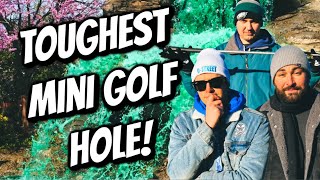 TOUGHEST MINI GOLF HOLE!🔥  🎯 | Swing Time Sports Park - Highland Falls Course (Howell Twp, NJ)