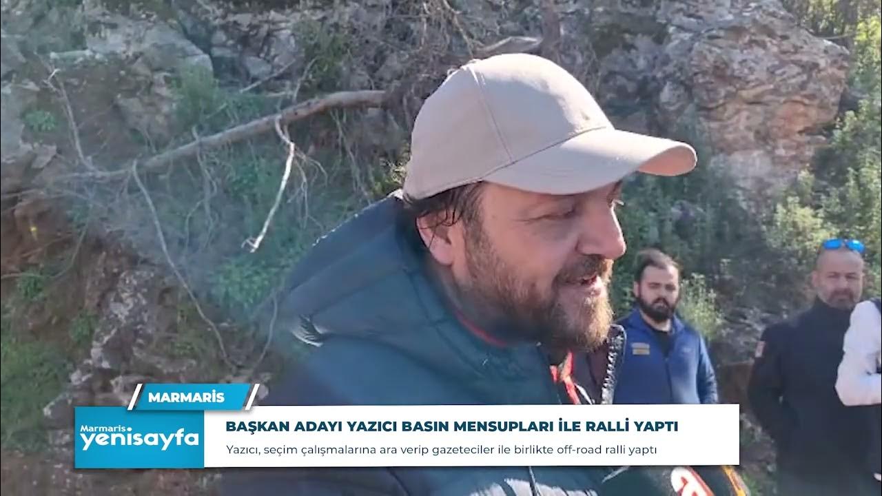 BAŞKAN ADAYI YAZICI BASIN MENSUPLARI İLE RALLİ YAPTI