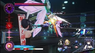 Neptunia Virtual Stars - Sky Rider Battle