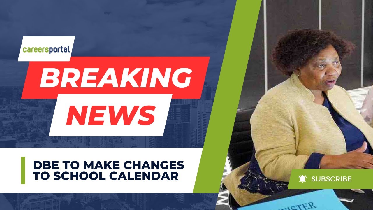 Department of Basic Education Will Make Changes To School Calendar