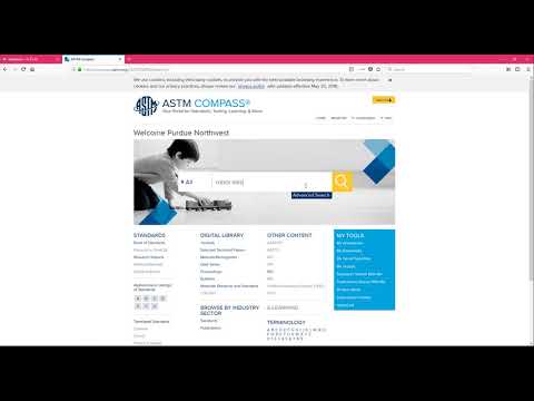 Searching ASTM Compass