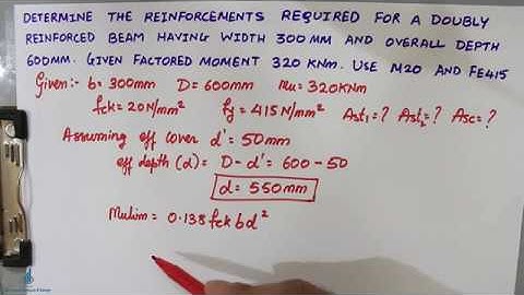 Analysis of Doubly Reinforced Beam | Limit State Method | Type 2