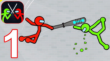 Supreme Stickman Fighting: Stick Fight Games - Gameplay Walkthrough Part 1 (Android, iOS)
