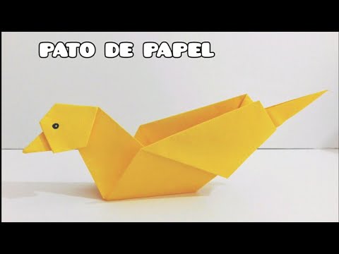 Video: Cómo Hacer Un Pato De Papel