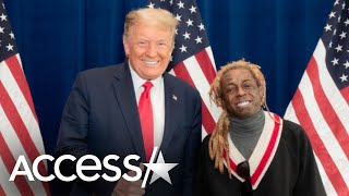Donald Trump Pardons Lil Wayne & Kodak Black Resimi