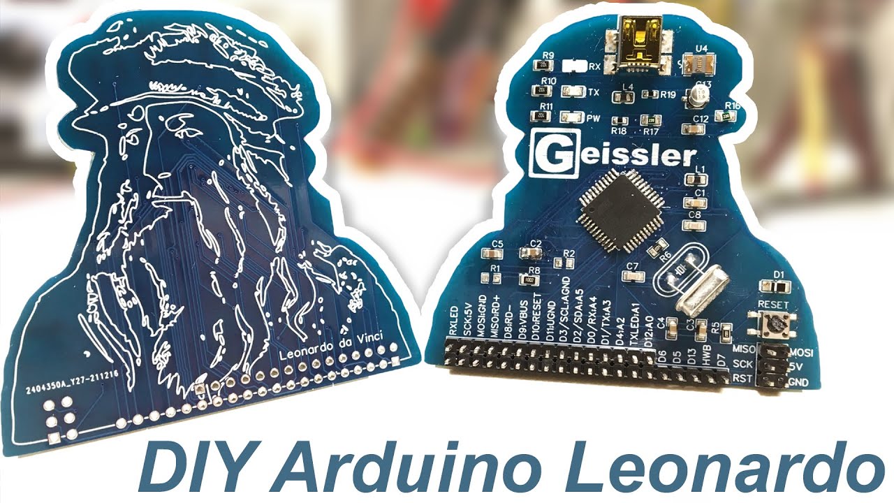 DIY Arduino Leonardo - Luis Geissler 