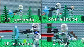 SPEED CHALLENGE: 501st blaster fight in 10 seconds, 1 minute, 10 minutes and 1 hour