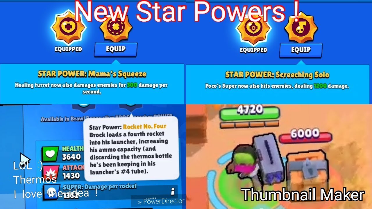 camera iphone 8 plus apk Brawl Stars : New Star Powers : Brock , Poco , Pam
