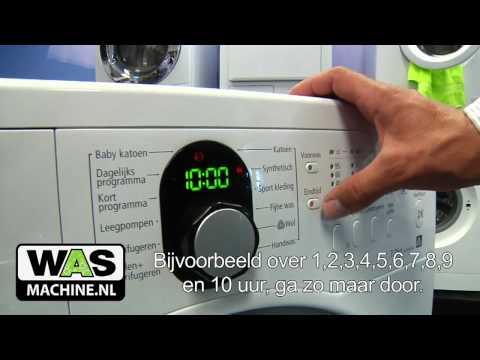Samsung WF8704ASV wasmachine! Top wasautomaat. Demo! - YouTube