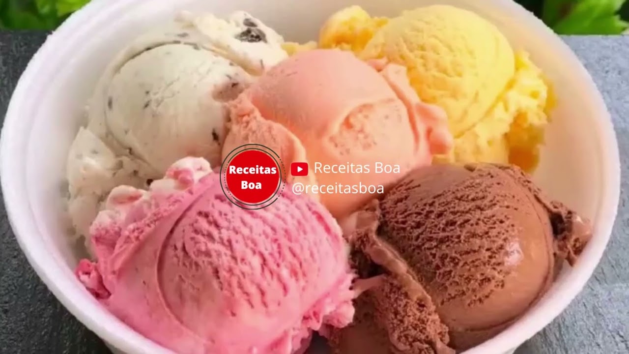 Sorvete de gelatina! Apenas 3 INGREDIENTES rende mais de 3 LITROS. Faça e  venda! 