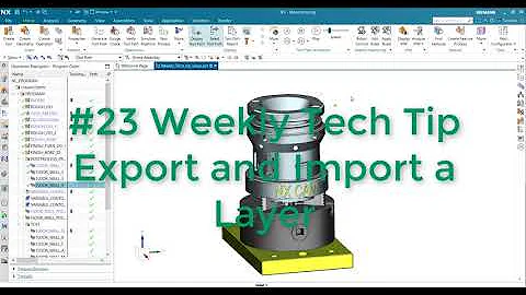Post Processor Building - Weekly Tech Tip #23 - Import and Export a layer in post processing tool