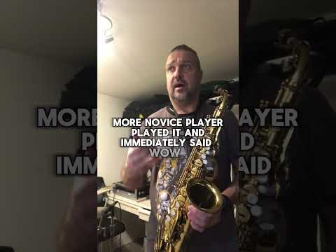 Band Director Plays BetterSax Classic alto for the First Time