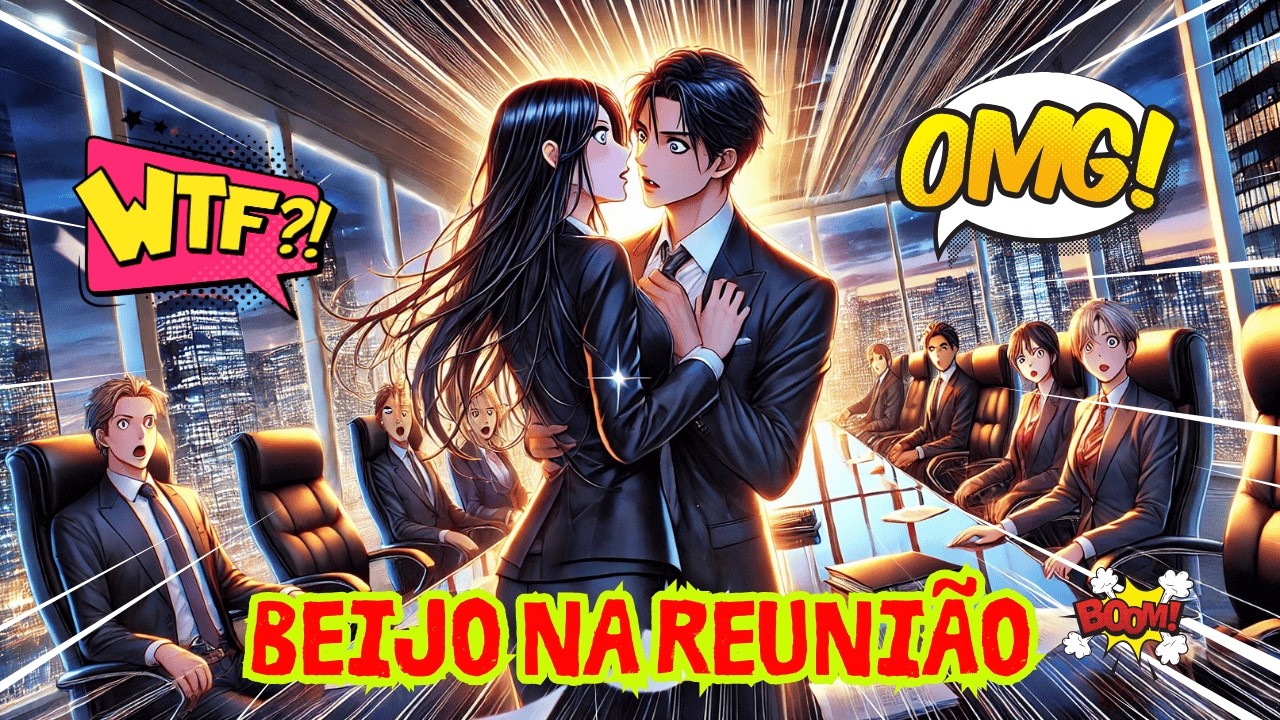 💥 Recapitulação de Manhwa : Beijo inesperado explode na reunião e destrói sua máscara fria CEO