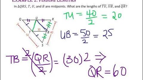 5-1: Midsegments of Triangles
