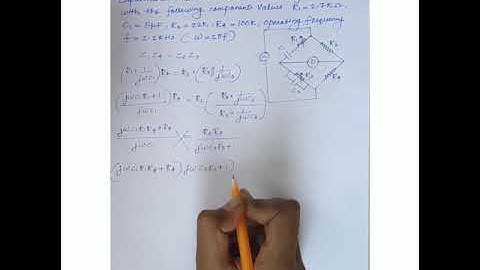 EE208: Measurements and Instrumentation.. Module-5,Class-23, University question April 2018