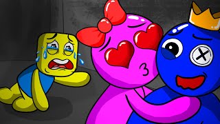 I Hope Youre Happy - Noobs SAD STORY - Rainbow Friend Animaion