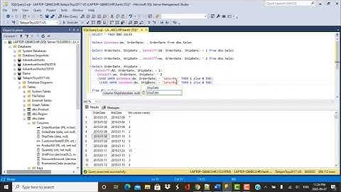 SQL Query | Calculate number of weekdays between two dates | Exclude Weekends | DateDiff | DateName