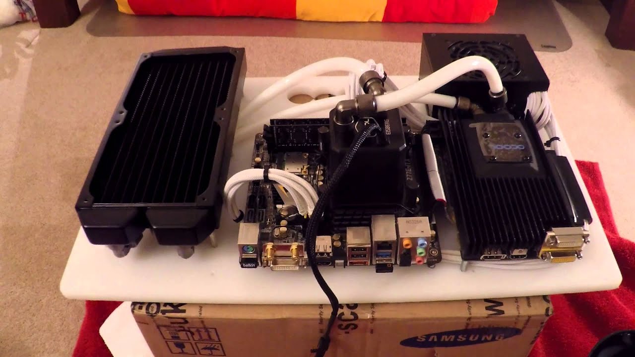 Wall Mounted Watercooled PC Build Log