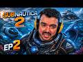 GAULES SOBREVIVENDO NO OCEANO DE SUBNAUTICA 2 ! EP2 - GAULES com LIMINHA, BT e FLAVIN