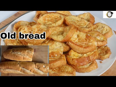 Cách Chế Biến Bánh Mì Cũ - Bánh mì cũ kết hợp với trứng làm cách này ngon lại nhanh cấp tốc chỉ 5 phút | recipe for old bread