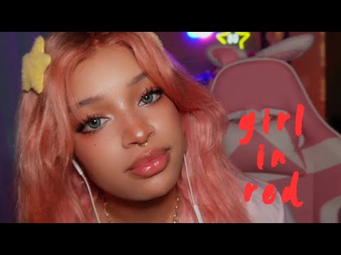 ASMR ❤️ Softly Singing You Girl in Red to Sleep + Hand Movements