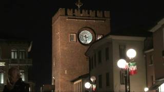 Torre Dellorologio Piazza Ferretto Mestre Ve Italy