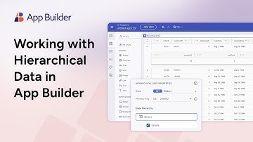 Working with Hierarchical Data in App Builder