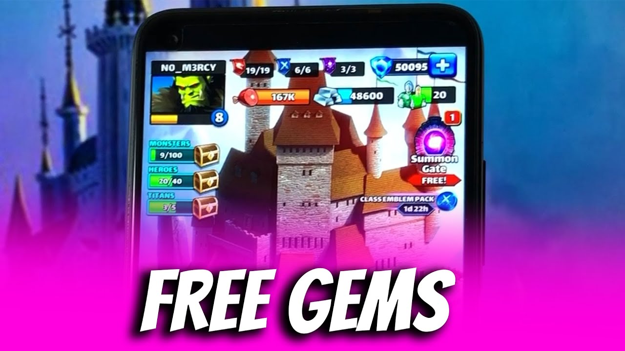 Empires and Puzzles Get Free Gems on iOS / Android YouTube