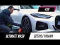 How to wash ceramic coated car  seramik kaplamal ara nasl ykanmal 