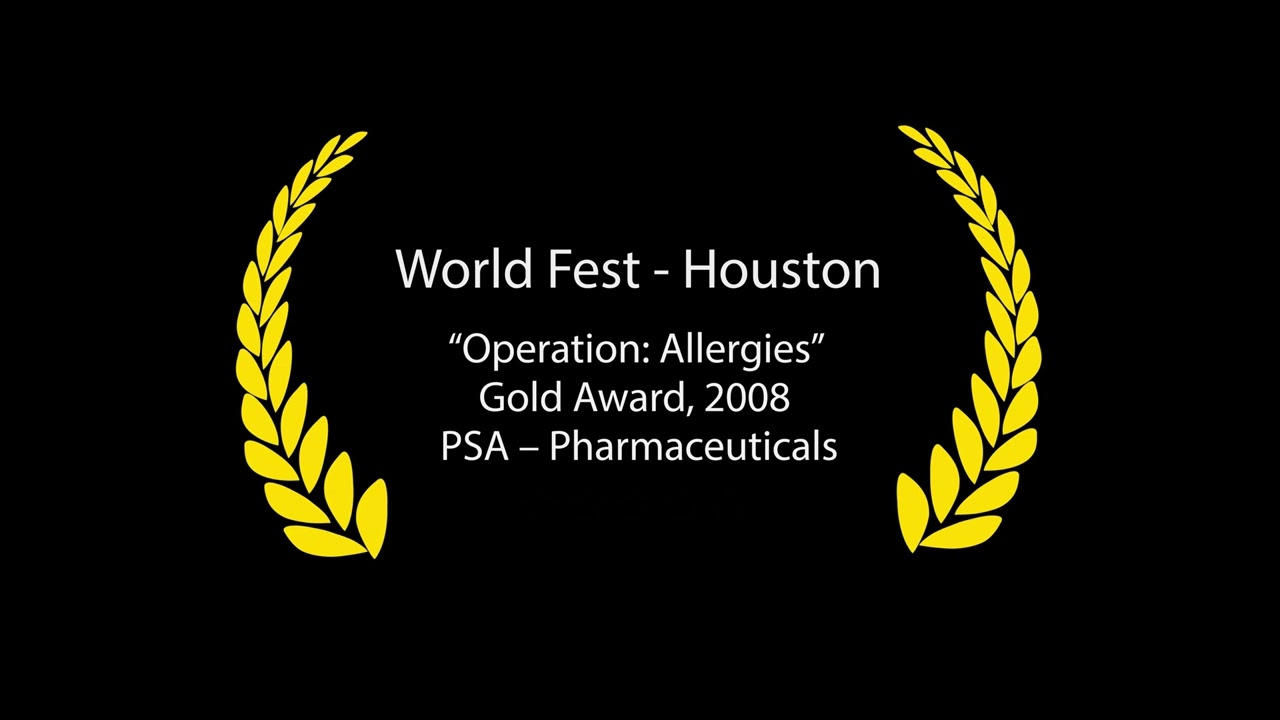 Worldfest Houston - Gold Award Winner - PSA Pharmaceuticals - "Operation: Allergies"