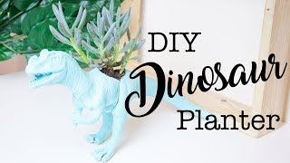 DIY Jurassic Planter | DIY Daughter