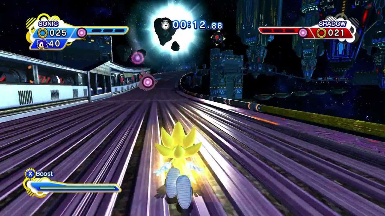 Sonic Generations - Super Sonic VS Shadow - Boss Battle