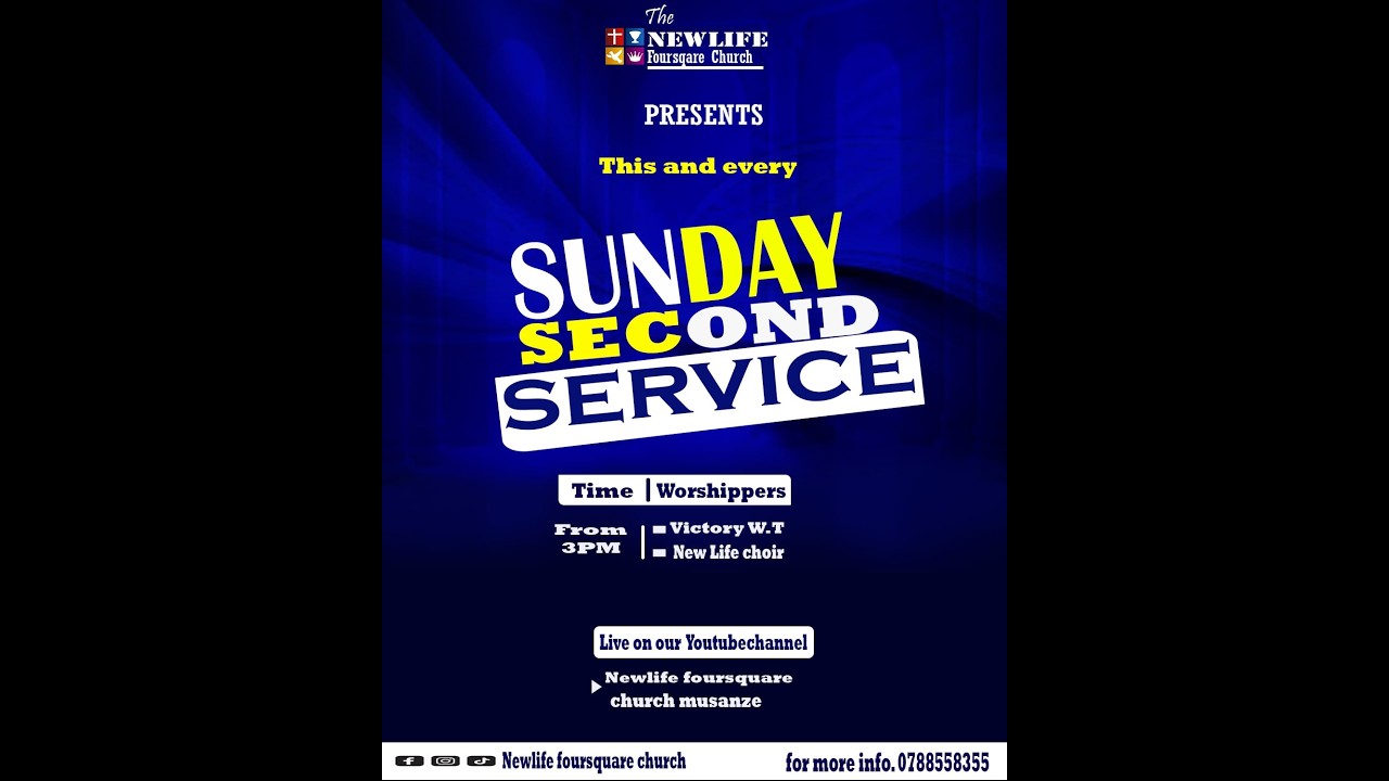 NEWLIFE FOURSQUARE TV🔴|SUNDAY 2nd SERVICE | WITH REV. DESIRE MUHOZA