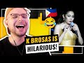 K BROSAS impersonates international & local singers | HONEST REACTION