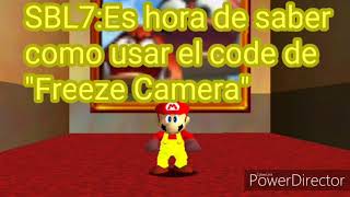 Como usar el code de Freeze Camera