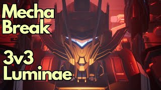 [Gameplay] #MechaBREAK Closed Beta | Support 3v3 Ace Arena Luminae