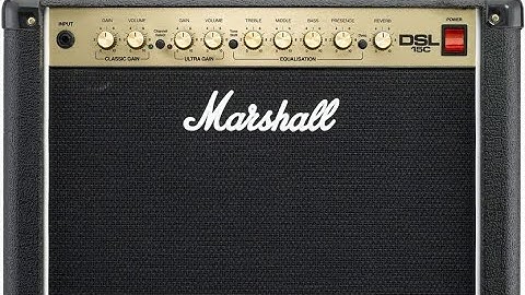 How to dial @marshall  DSL 15C Amplifier