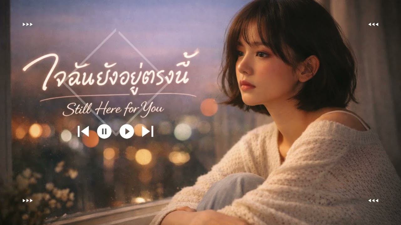ใจฉันยังอยู่ตรงนี้(Still Here for You) : PucCaJune❤️Healing Music🎶Playlist 