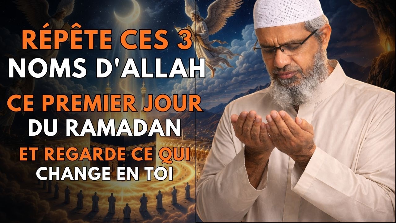 Premier Jour du Ramadan : Commence Avec Ces 3 Noms d’Allah et Regarde La Différence