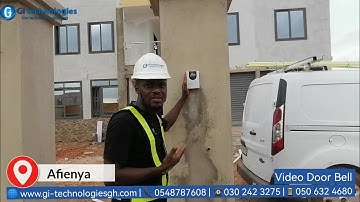Building in Ghana | Integrated Video Door Bell #buildinginghana #securityfenceforhome #dahua