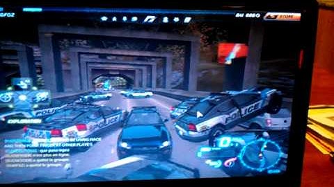 NFS World police bug